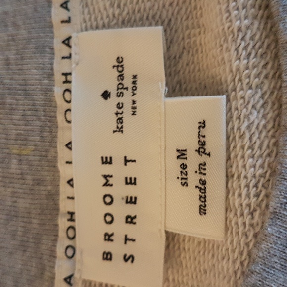 Kate Spade Gray Owl Lottie Graphic Women's Sweatshirt - Picture 3 of 6